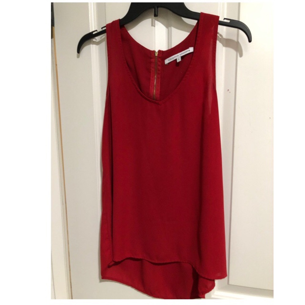 Collective concepts red blouse